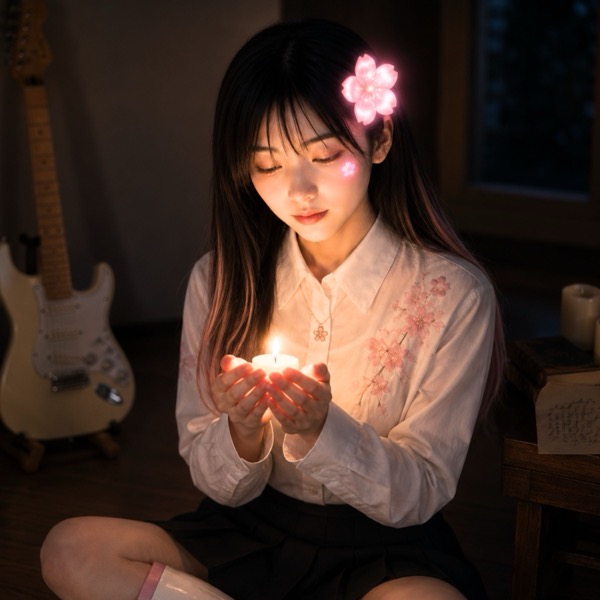 AIで制作し配信したジャケット
